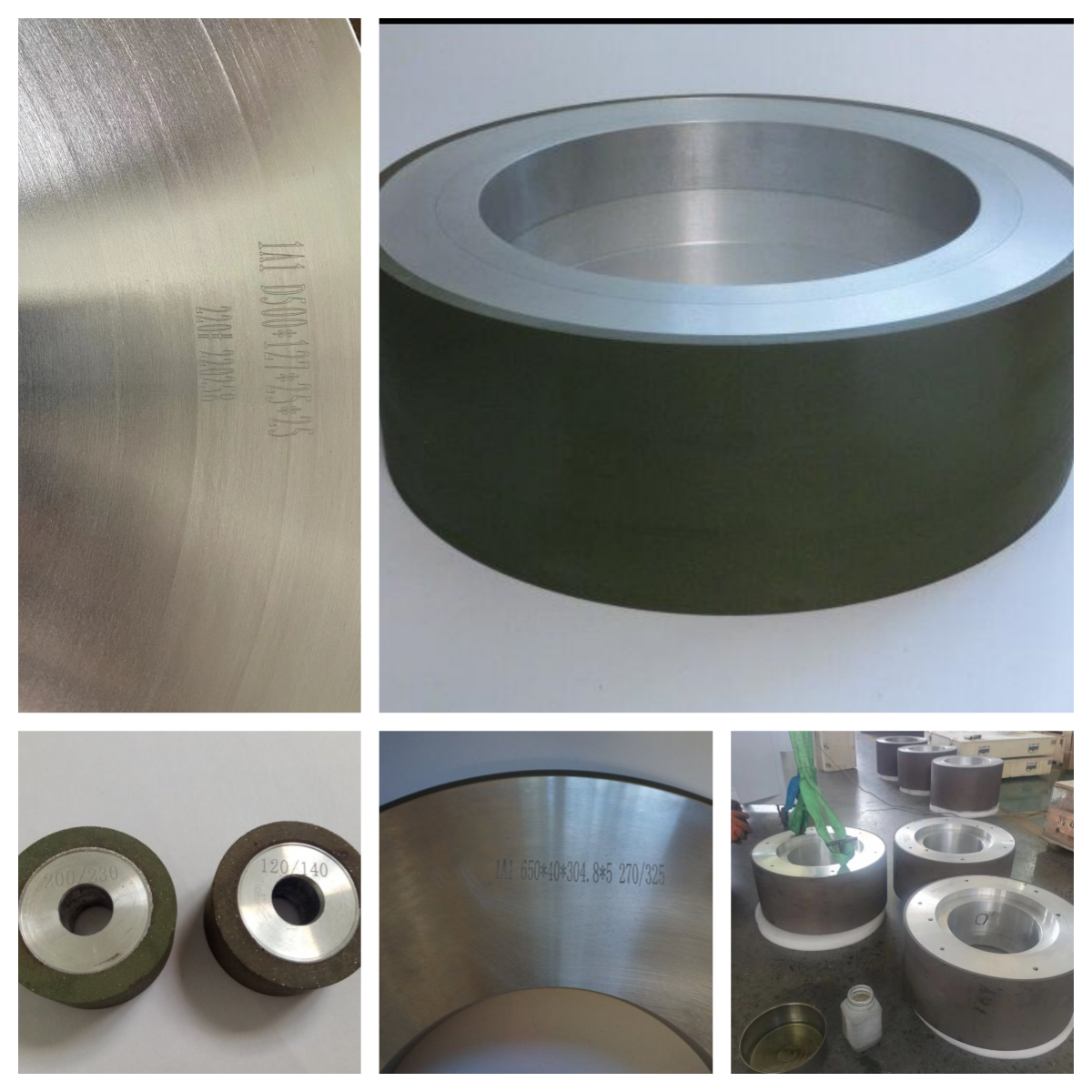 Grinding wheels for oil and gas industry