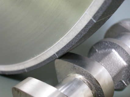 Vitrified bond CBN grinding wheel for crankshaft