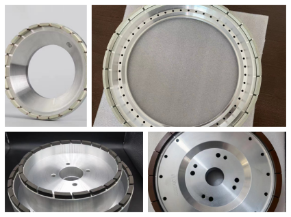 Back grinding wheels for semiconductor